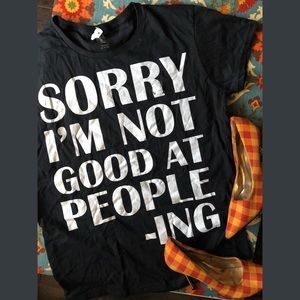 Not Good At People(ing) Tee